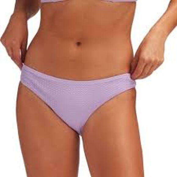 SEAFOLLY Sea Dive Hipster Pant BOTTOM ONLY Lilac Purple Size US 10 Medium NEW - Picture 7 of 13